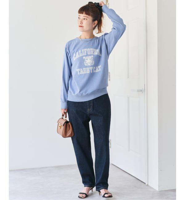 Spick and Span「Mixta/ミクスタ クルーネック スウェット セットイン」|スウェット・ジャージ|