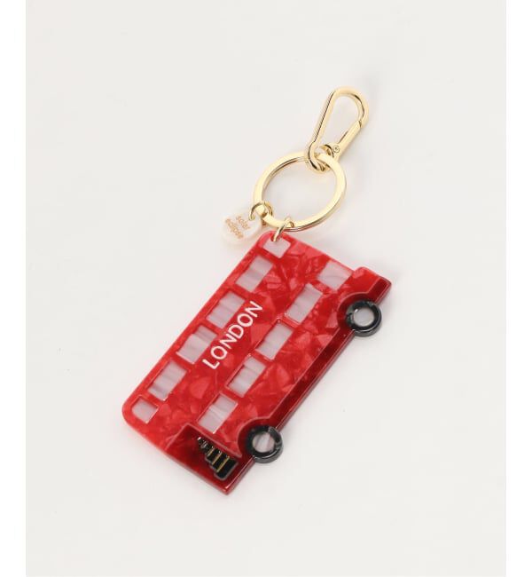 Spick and Span「Solar Eclipse/ソーラー エクリプス CHARM」|キーケース|レッド