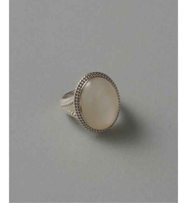 Spick and Span「【SAMH by LILAS】ホワイトムーンストーンリング SV」|リング|