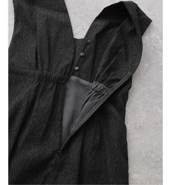  「Vラインジャガードドレス」|ドレス|