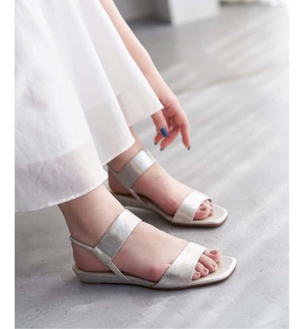  「《追加》2cmゴムストラップサンダル」|サンダル|