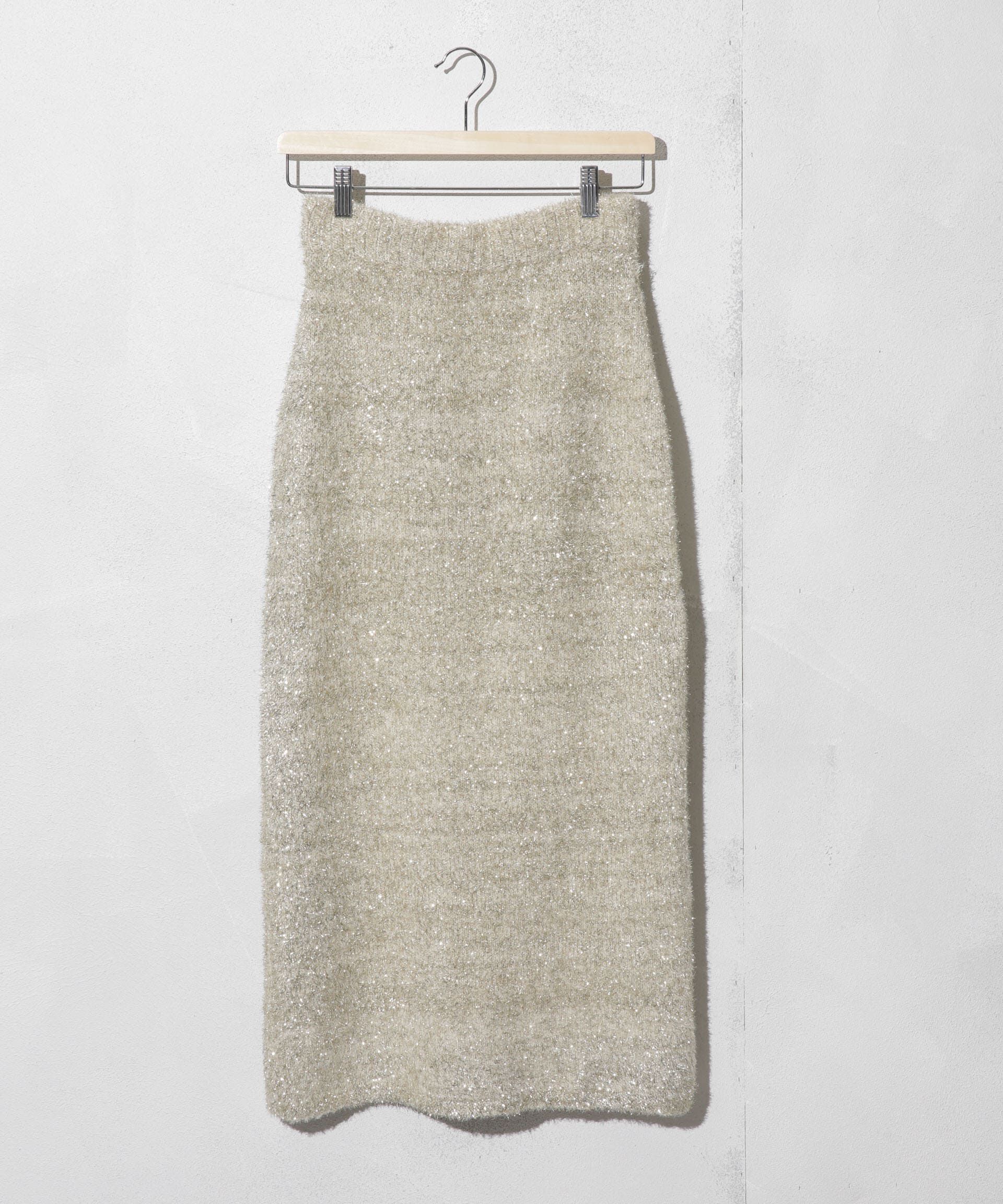 nano･universe「ラメシャギーニットスカート」|スカート|