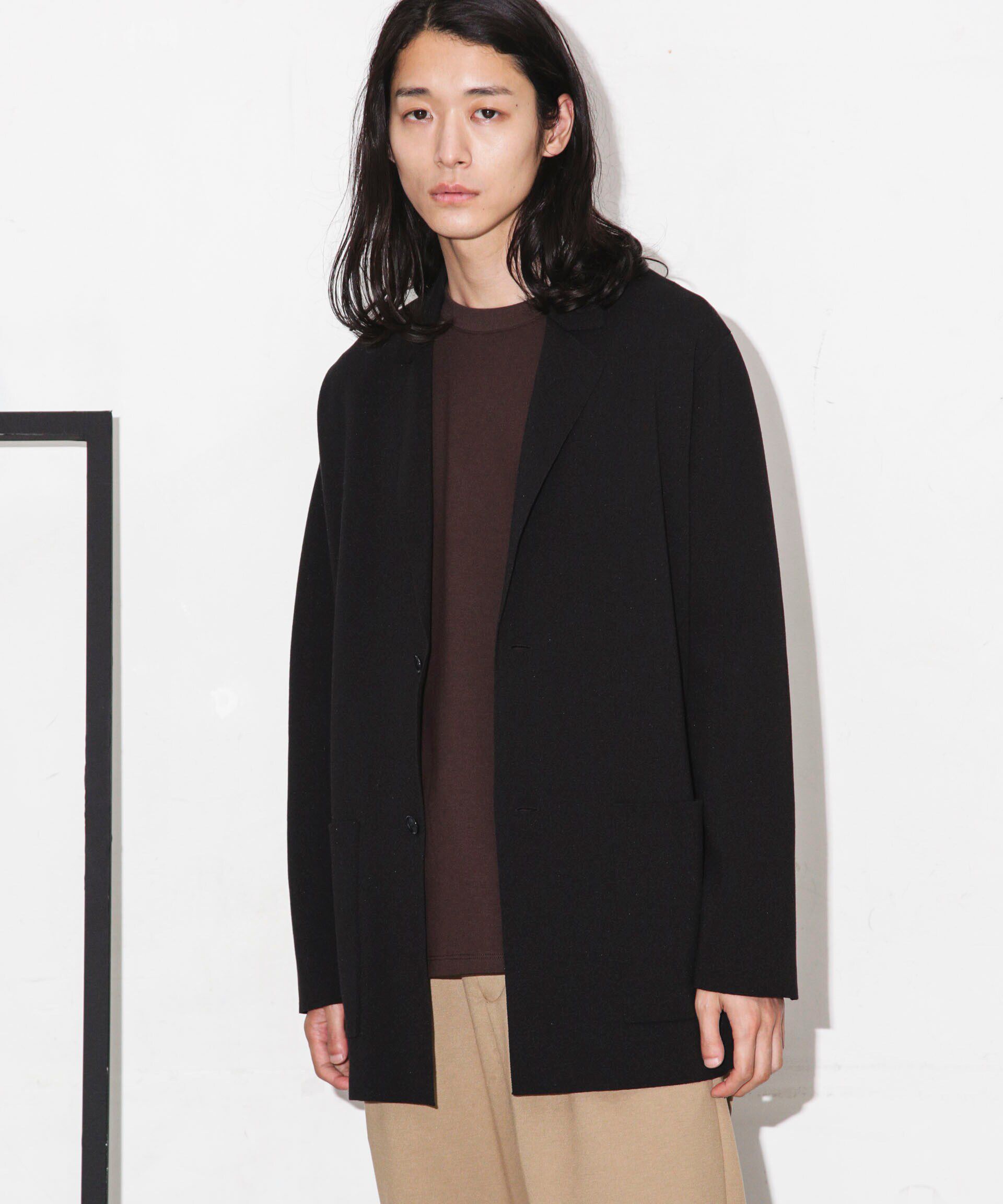 nano･universe「｢ESSENTIAL LINE｣ミラノリブジャケット」|テーラードジャケット|