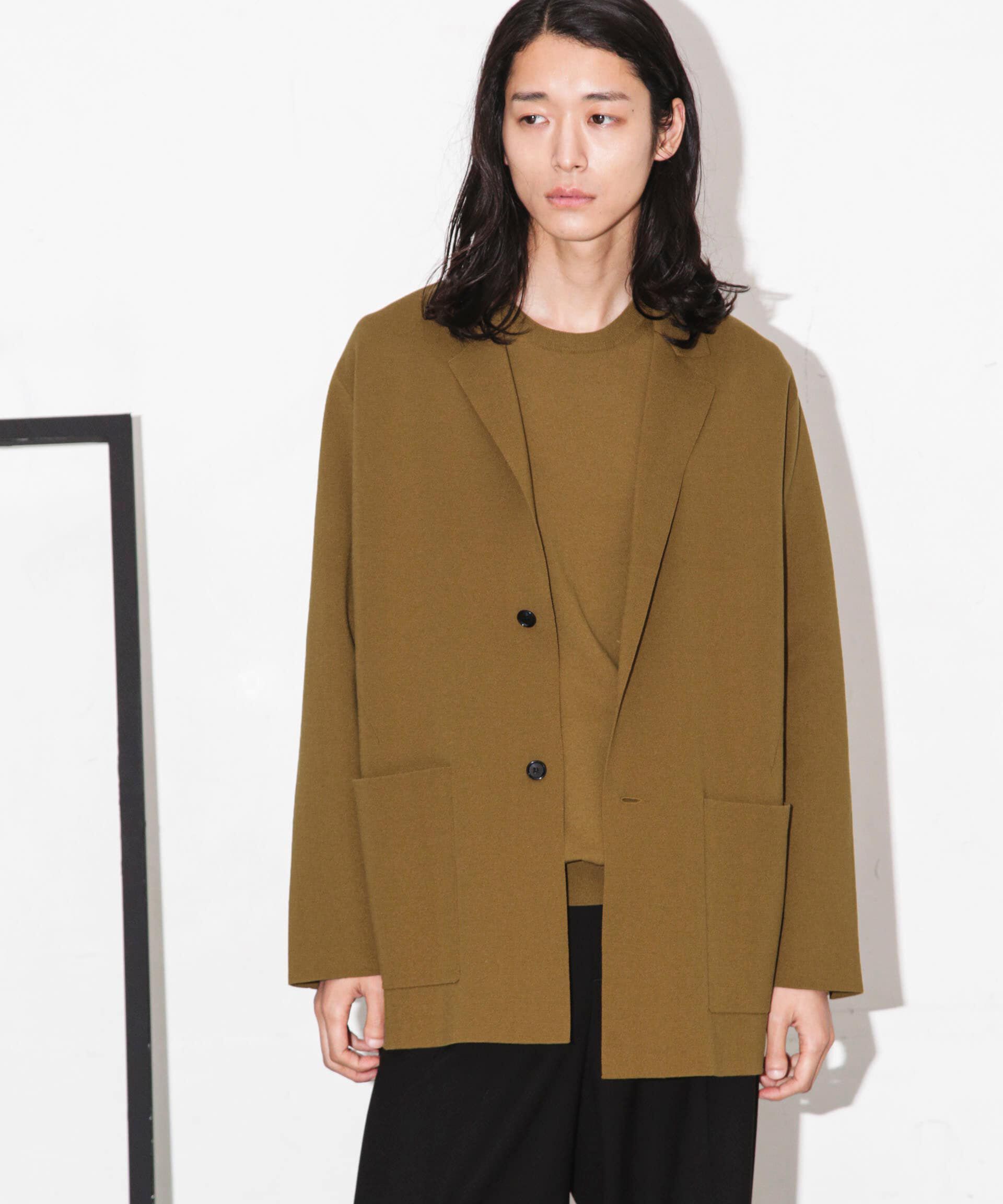 nano･universe「｢ESSENTIAL LINE｣ミラノリブジャケット」|テーラードジャケット|