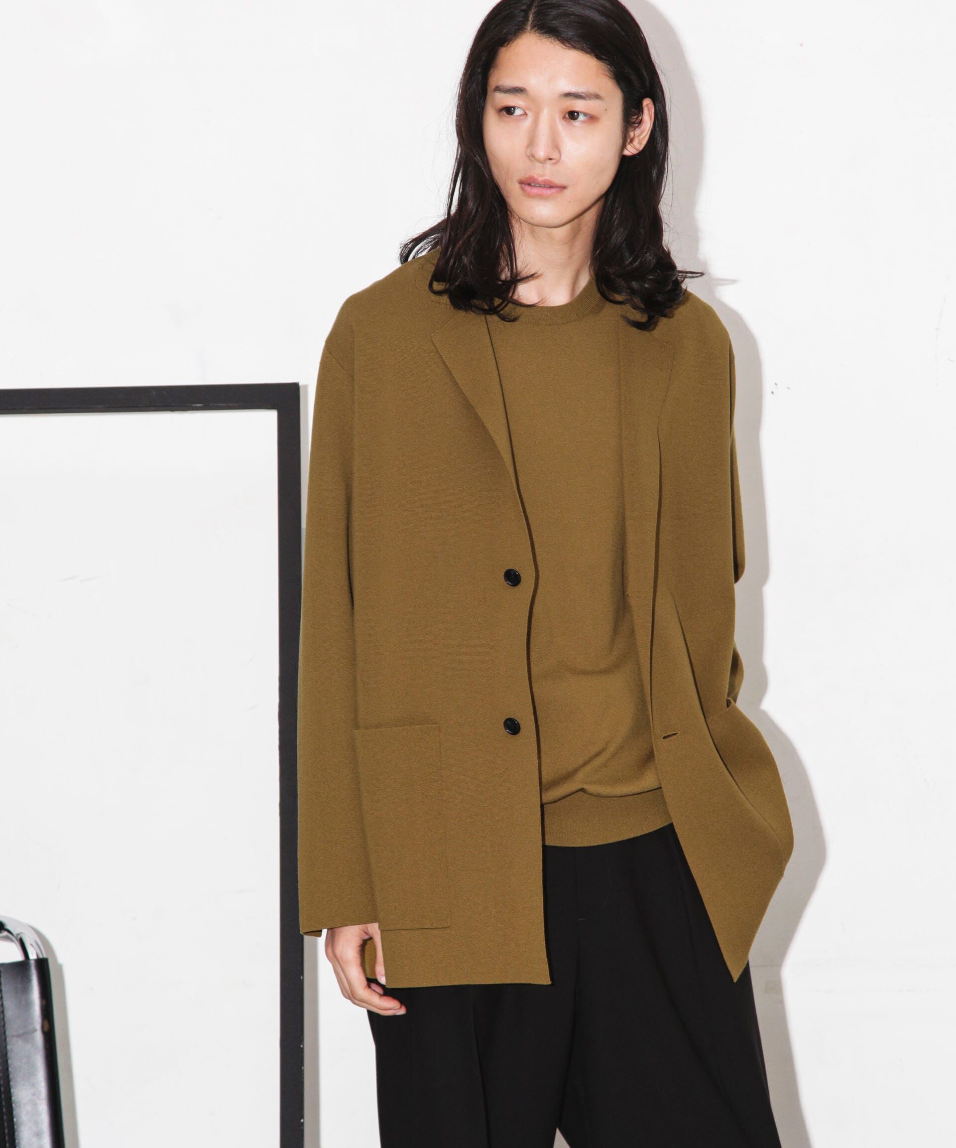 nano･universe「｢ESSENTIAL LINE｣ミラノリブジャケット」|テーラードジャケット|