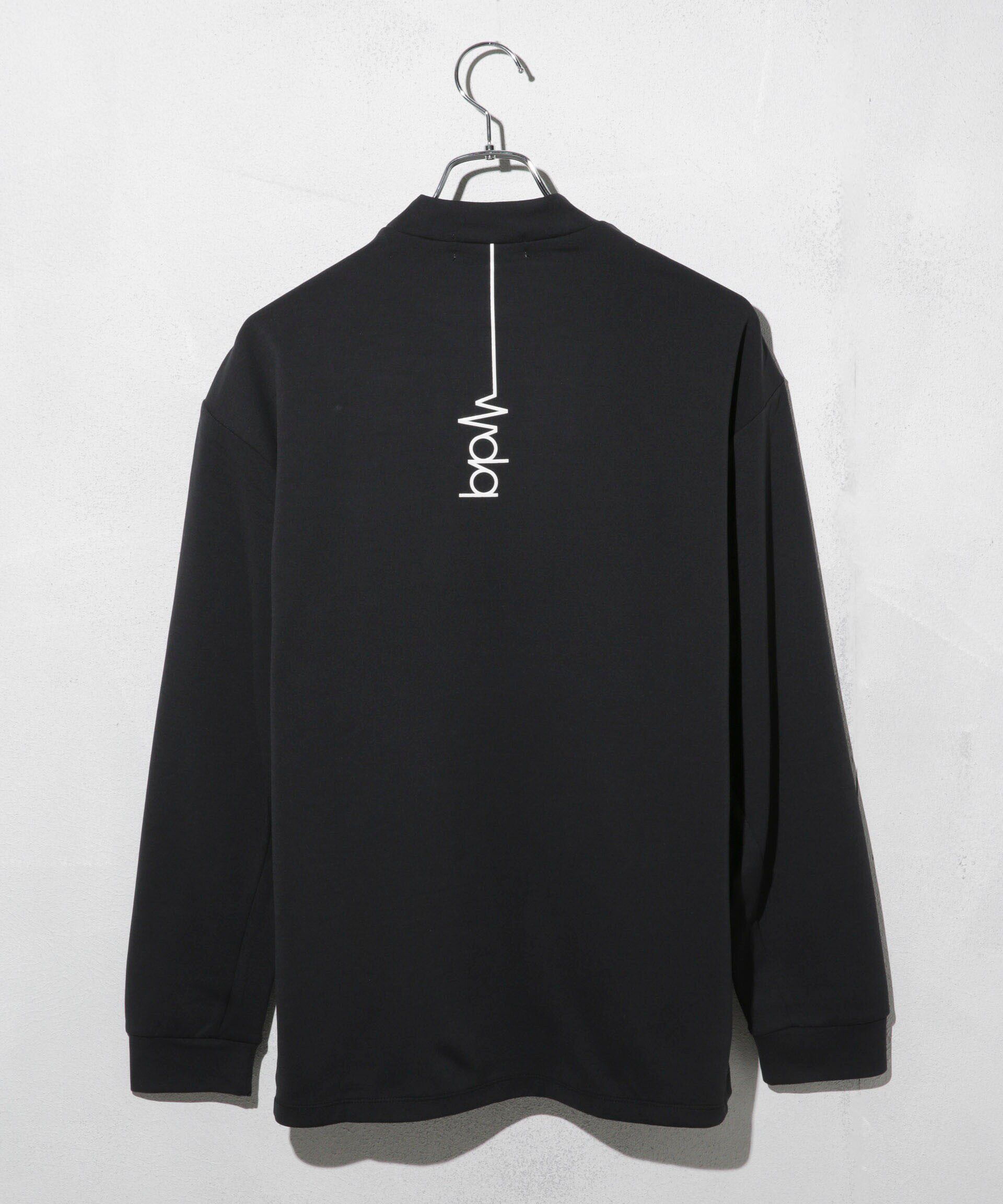 nano･universe「beats per minute/ポケット付き長袖モックネック」|Tシャツ・カットソー|