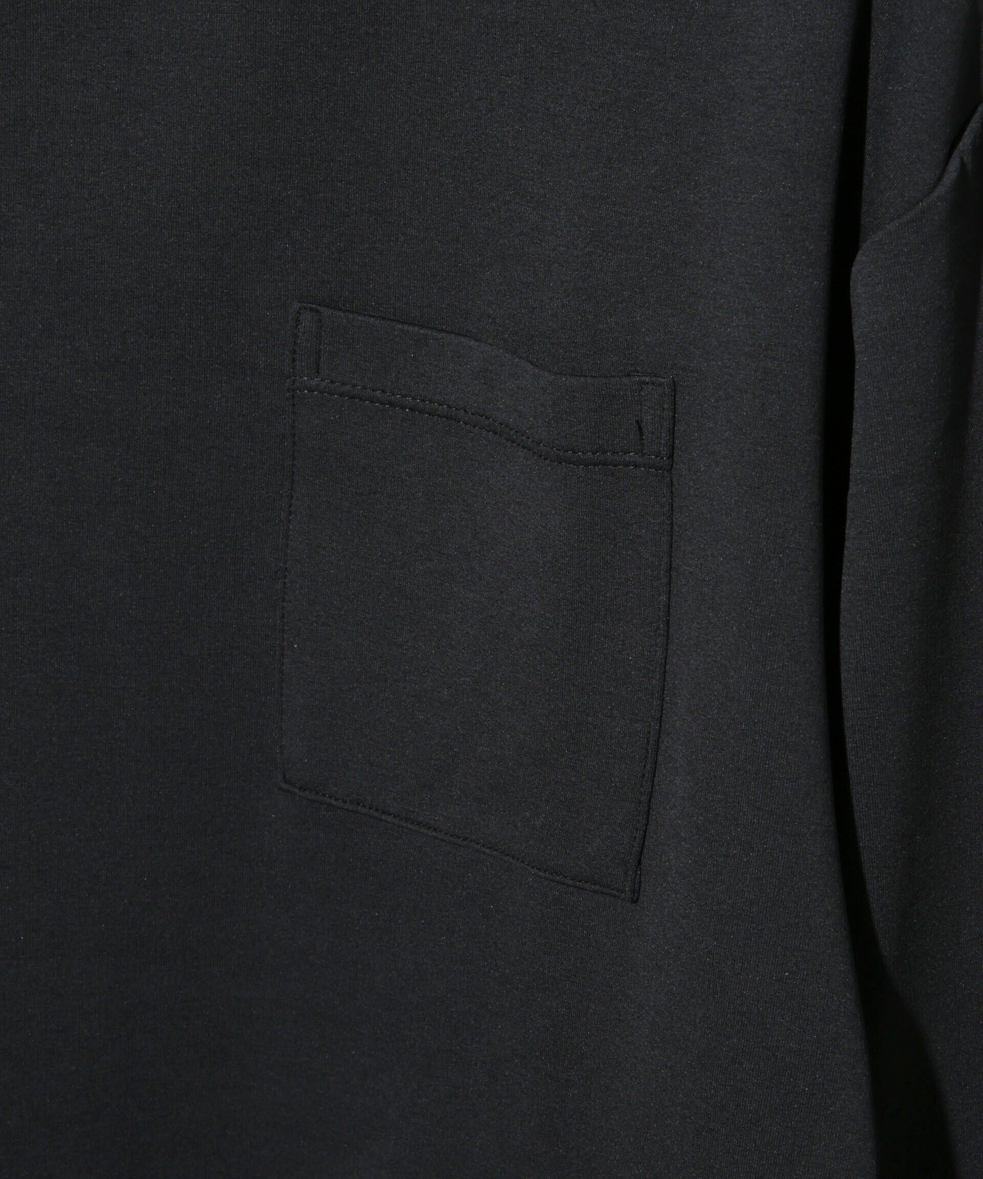 nano･universe「beats per minute/ポケット付き長袖モックネック」|Tシャツ・カットソー|