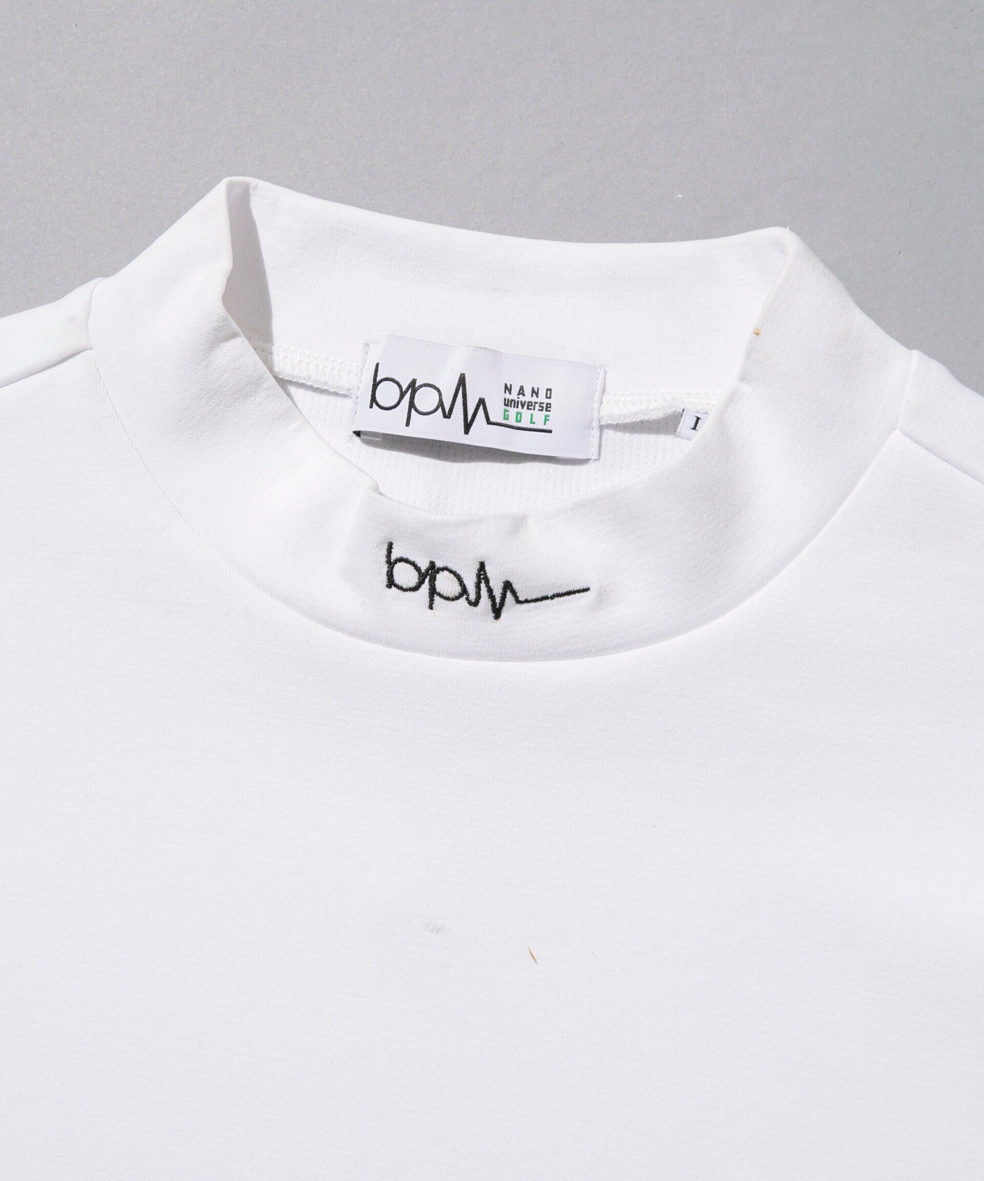 nano･universe「beats per minute/ポケット付き長袖モックネック」|Tシャツ・カットソー|