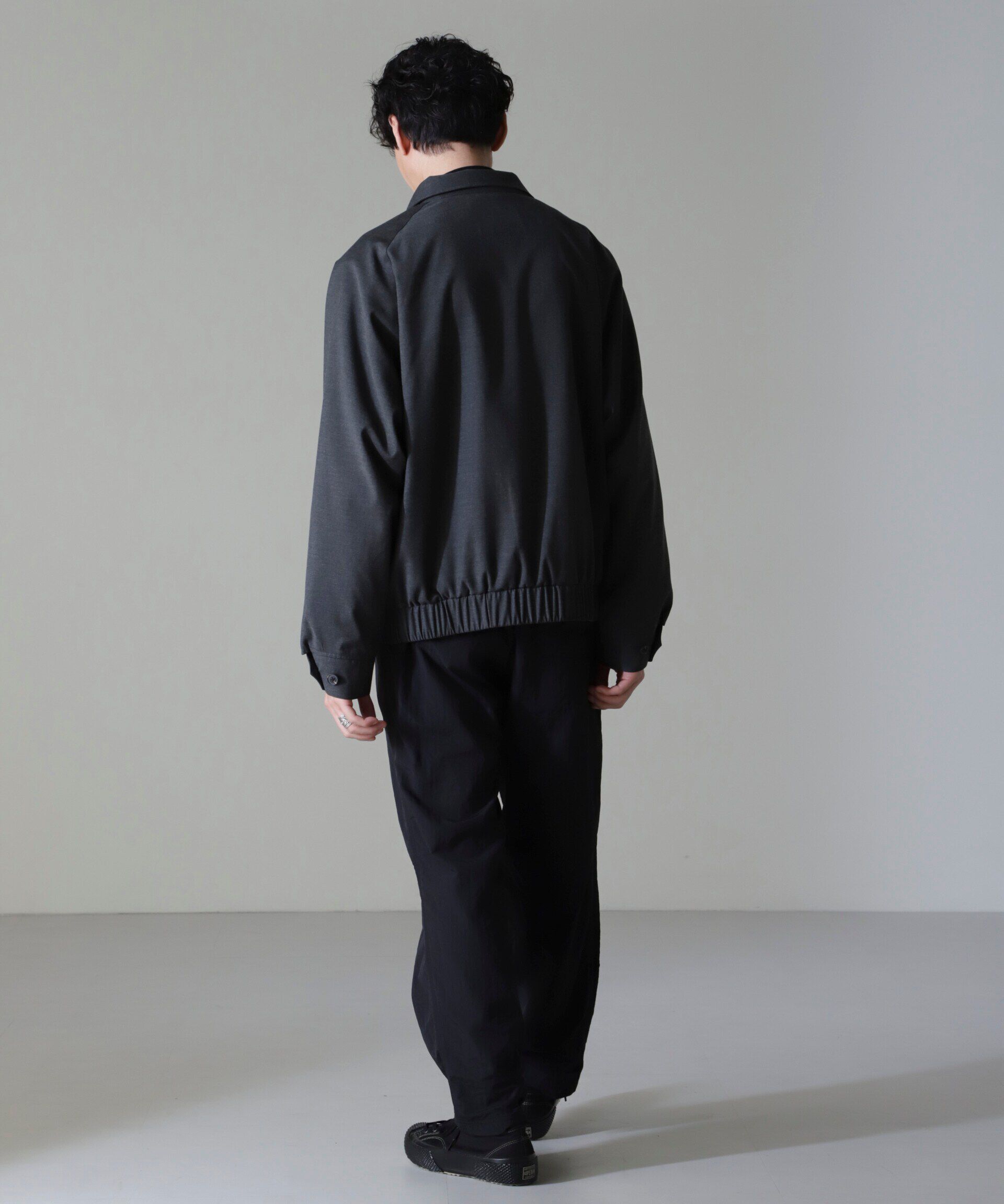 nano･universe「CARREMAN スタンドブルゾン」|ブルゾン・スタジャン|