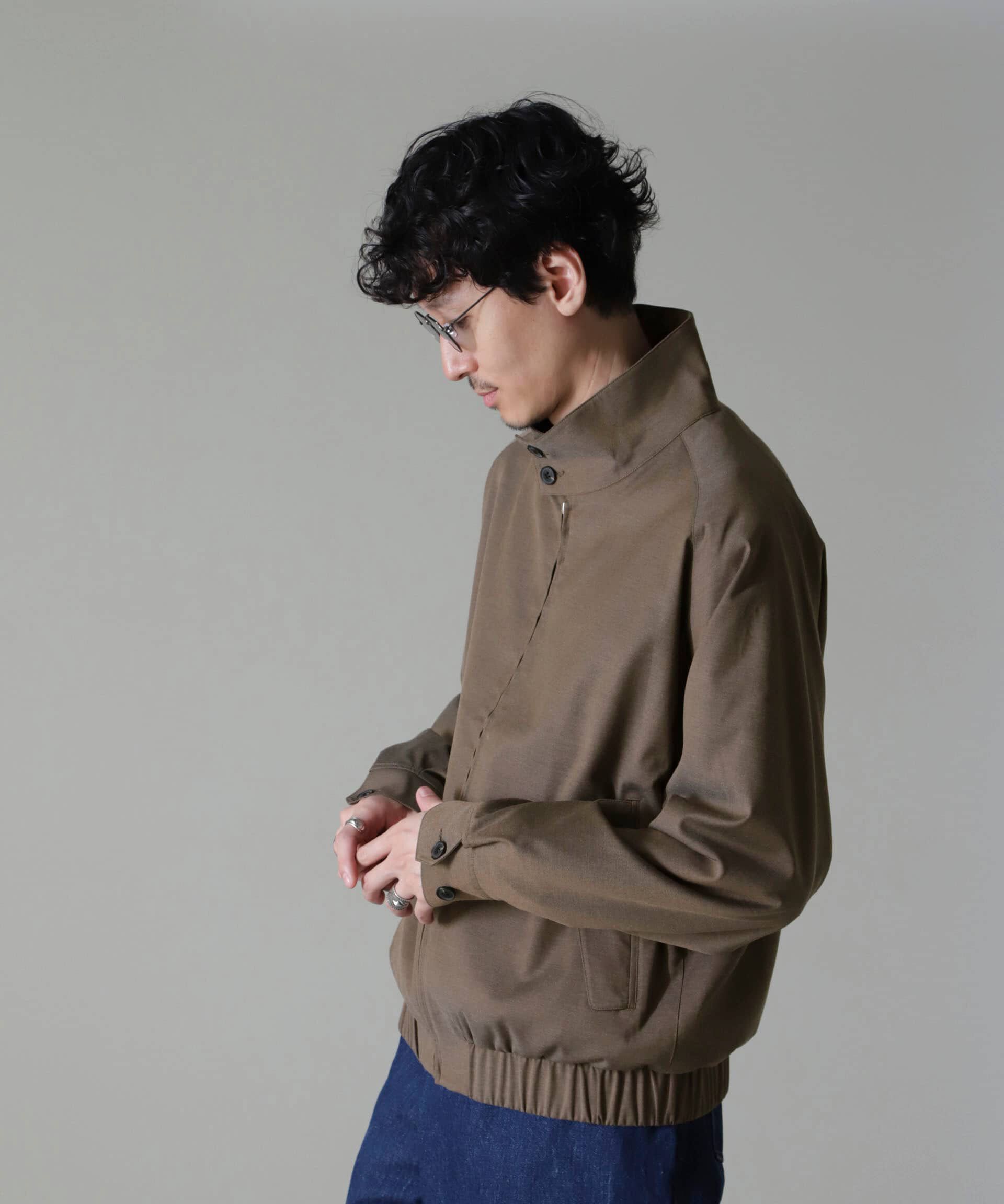 nano･universe「CARREMAN スタンドブルゾン」|ブルゾン・スタジャン|