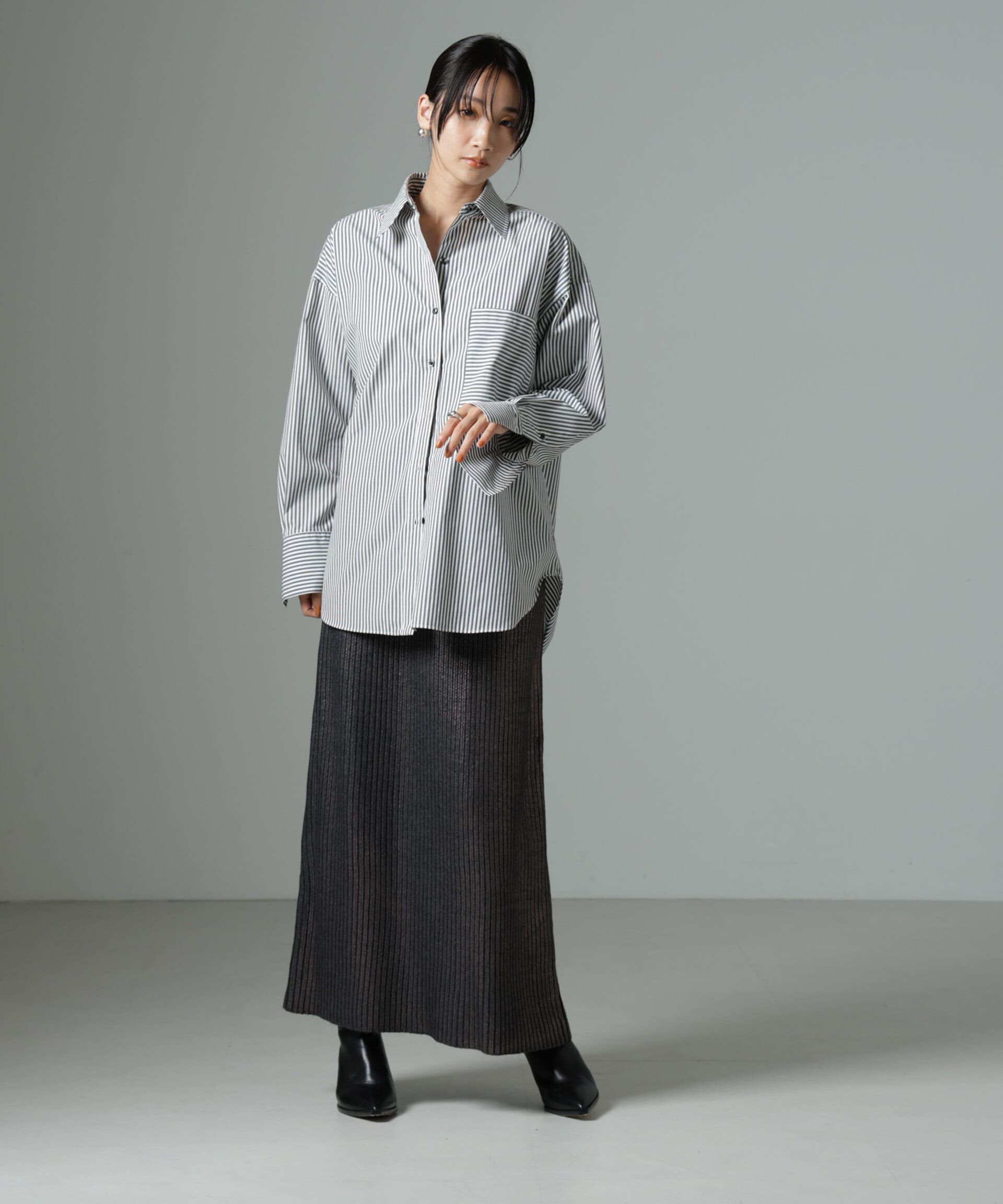 nano･universe「LOGAN/Foil スカート」|スカート|