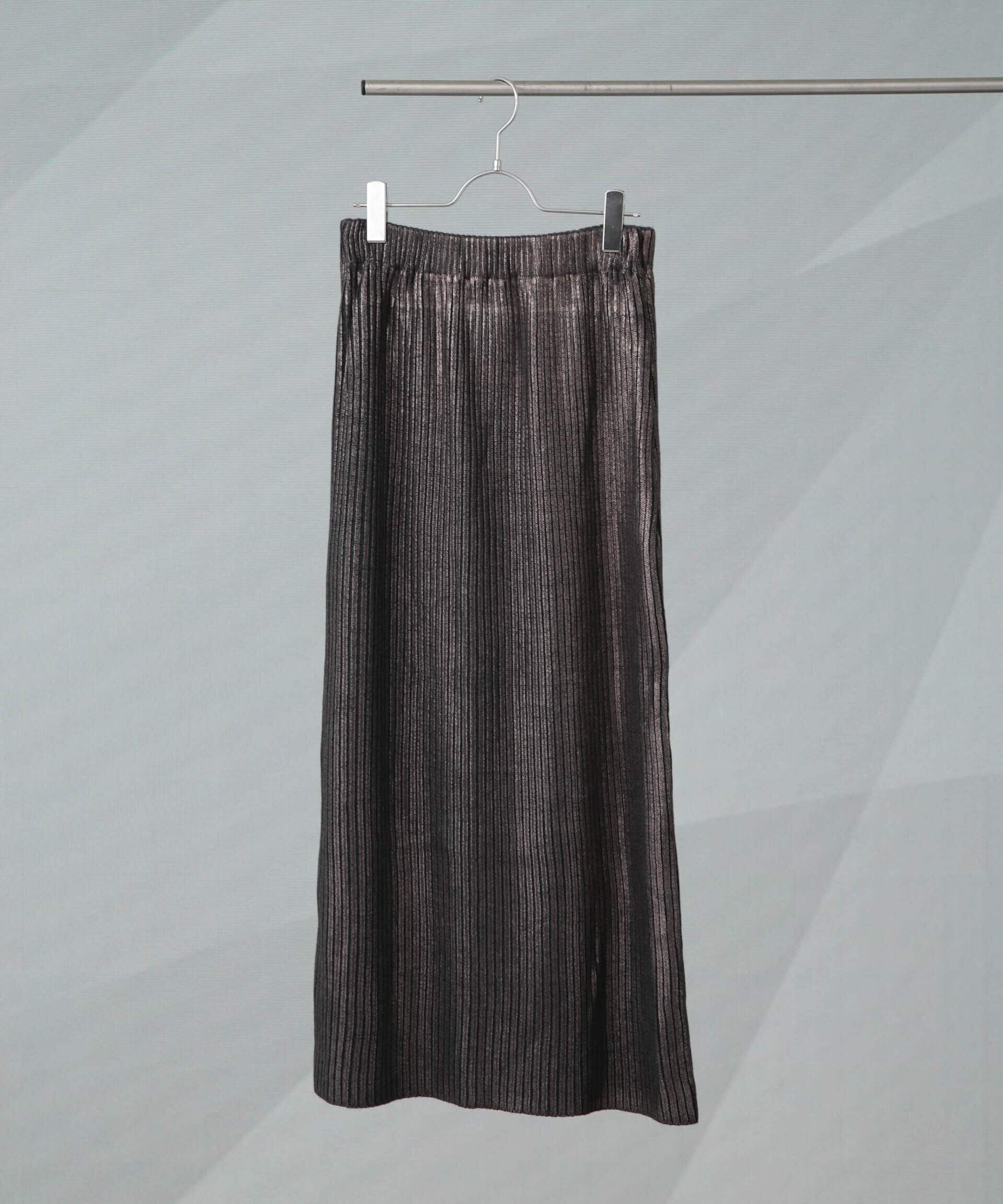 nano･universe「LOGAN/Foil スカート」|スカート|