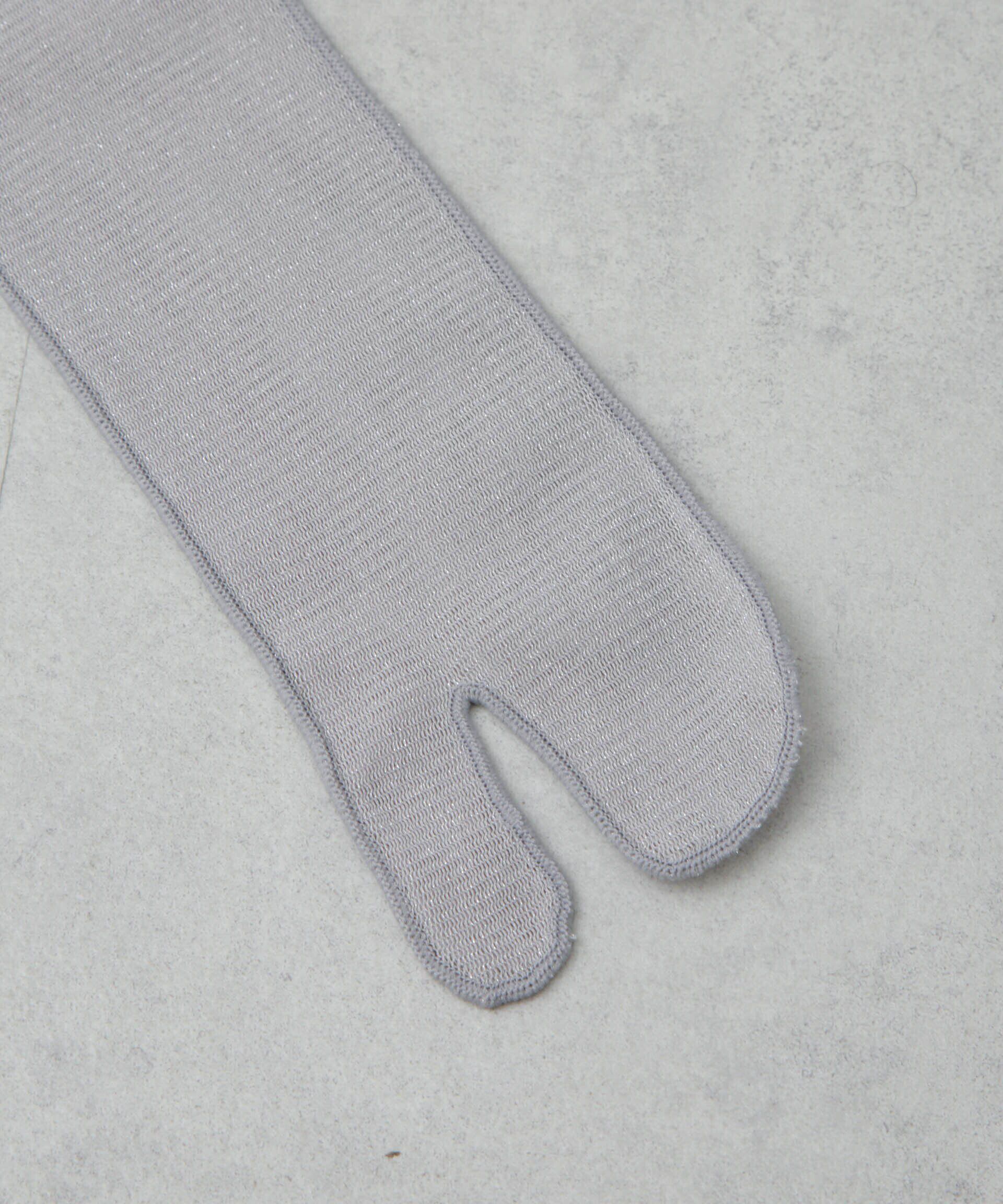 nano･universe「MARCOMONDE/glitter tulle tabi socks」|ソックス|