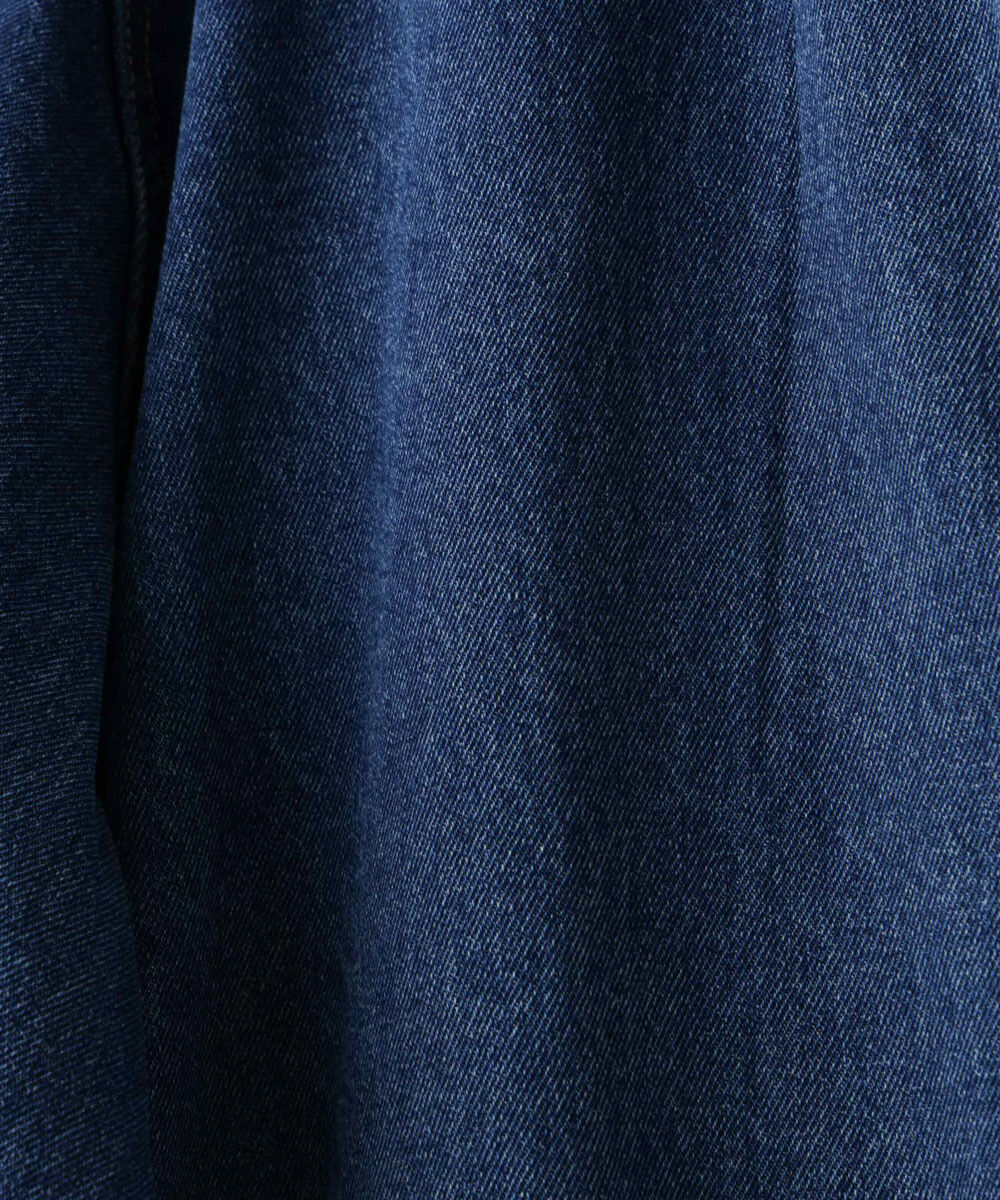 nano･universe「「HOTEL PALACE」オテルパラス 11.5ozバイオブリーチデニムブルゾン」|ブルゾン・スタジャン|