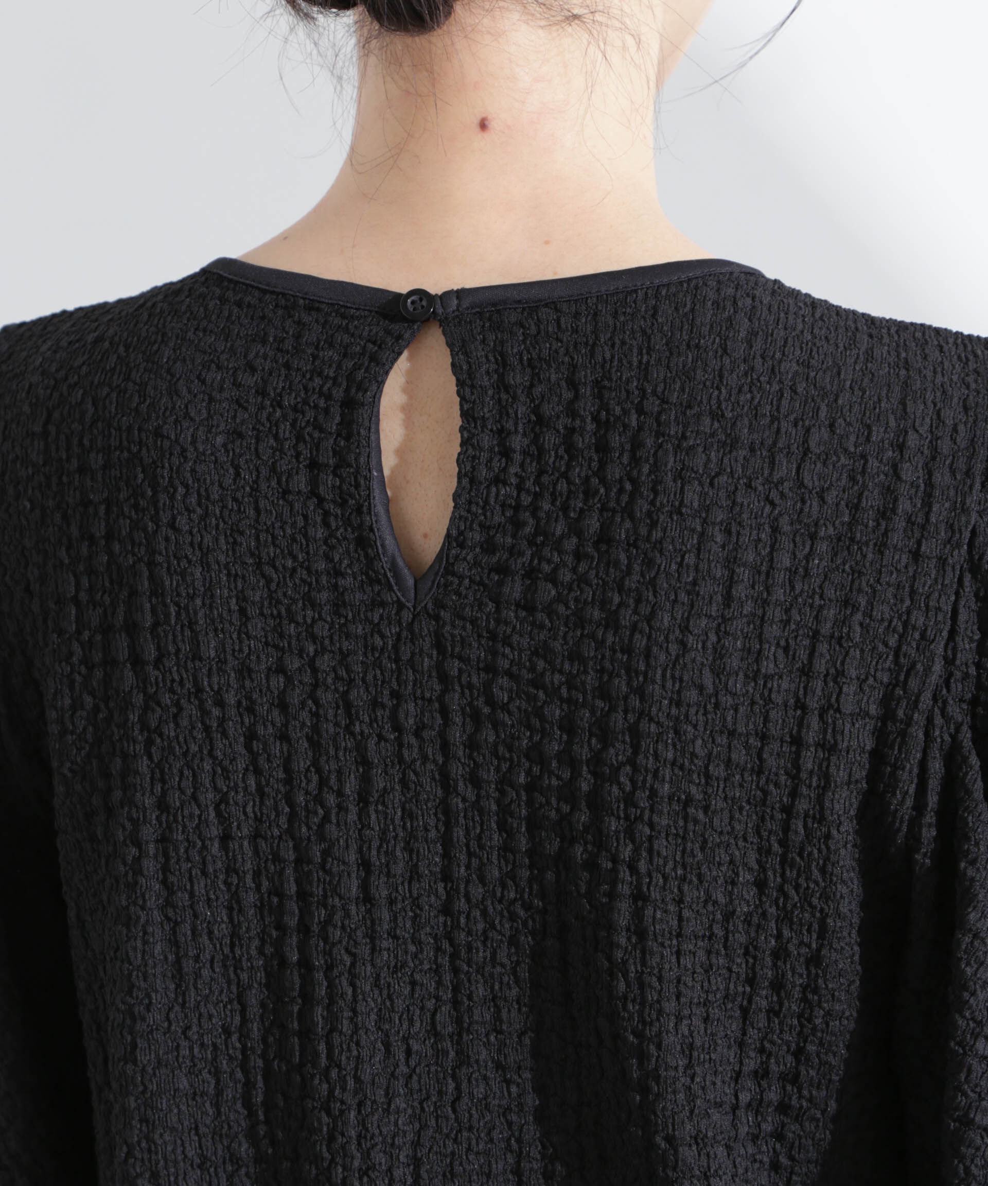 nano･universe「シャーリングタックスリーブトップス」|Tシャツ・カットソー|