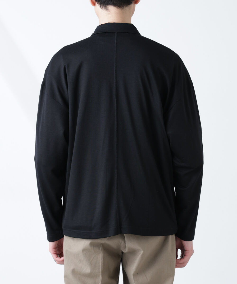 nano･universe「「ALL-DAYS COMFORT 100% WOOL」 シャツカーディガン」|Tシャツ・カットソー|