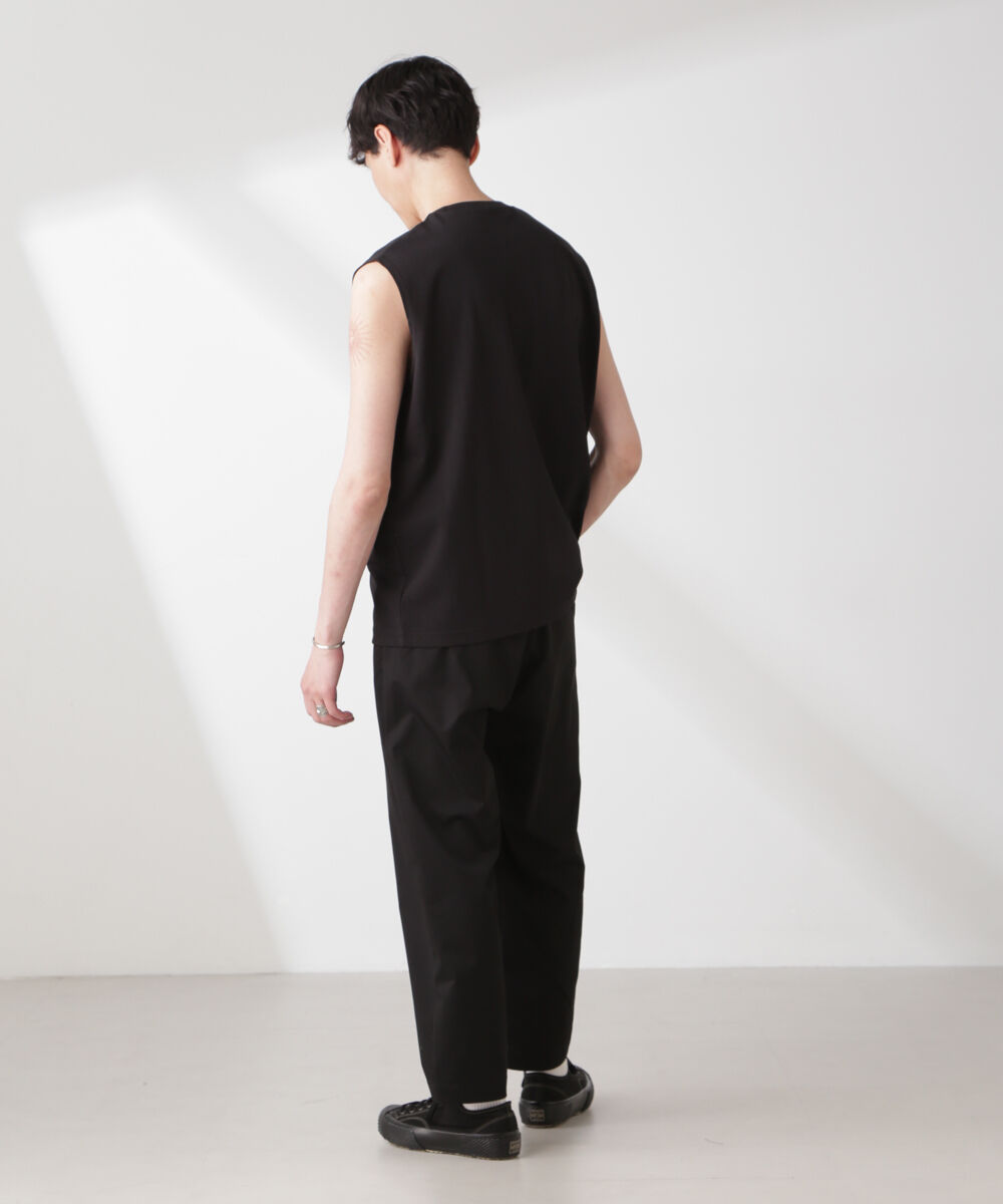 nano･universe「クールタッチ プレーティング天竺 ノースリーブ」|Tシャツ・カットソー|