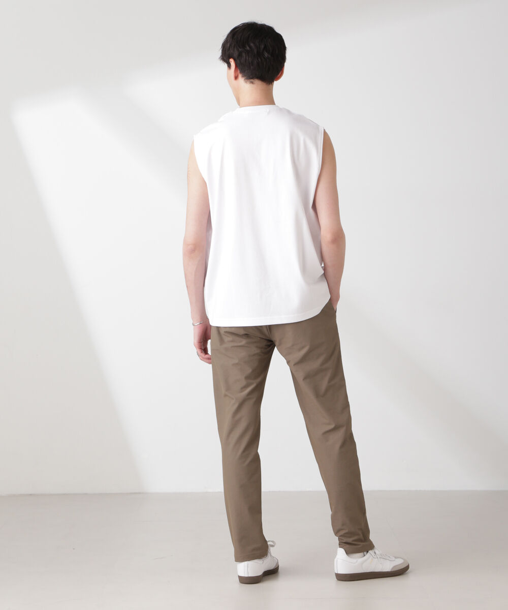 nano･universe「クールタッチ プレーティング天竺 ノースリーブ」|Tシャツ・カットソー|