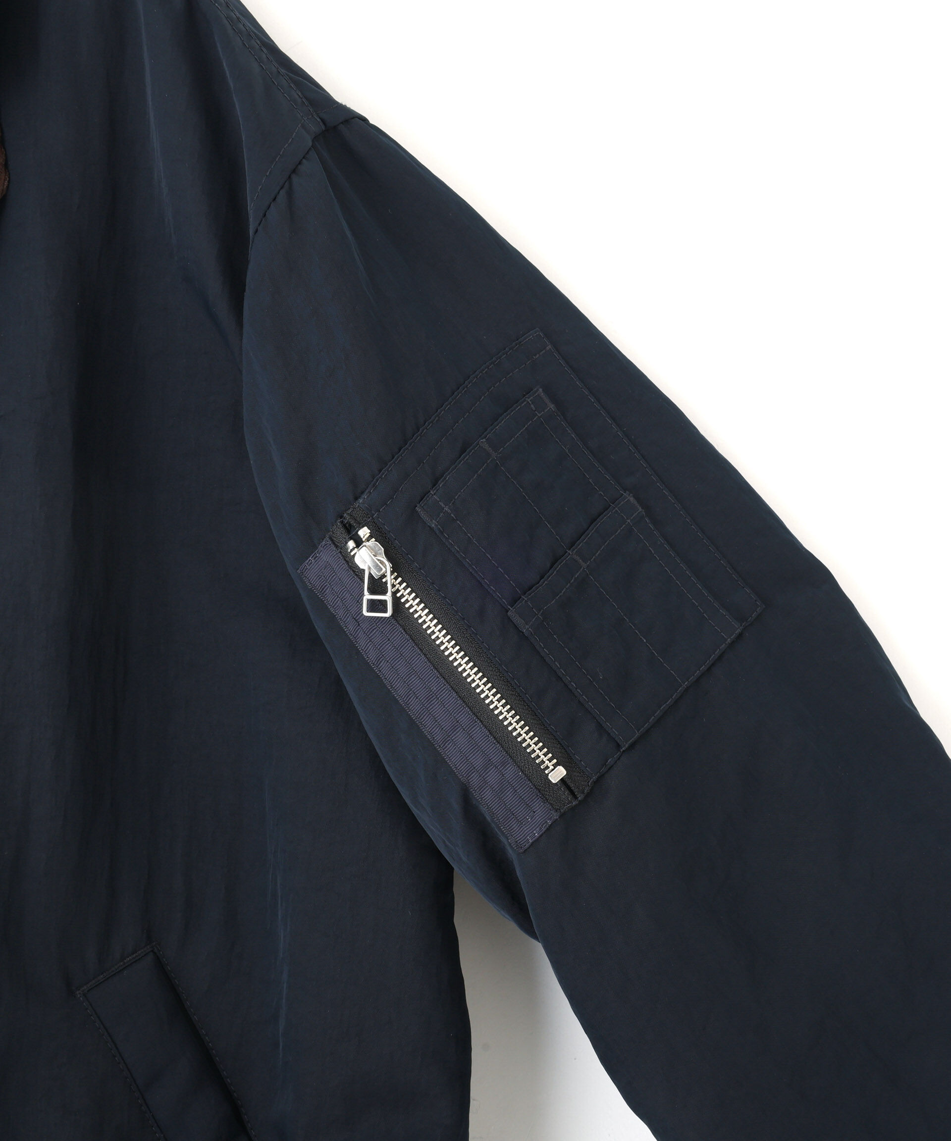 nano･universe「「STEVELOUR」「西川ダウン(R)」ミリタリーロングコート」|ダウン|