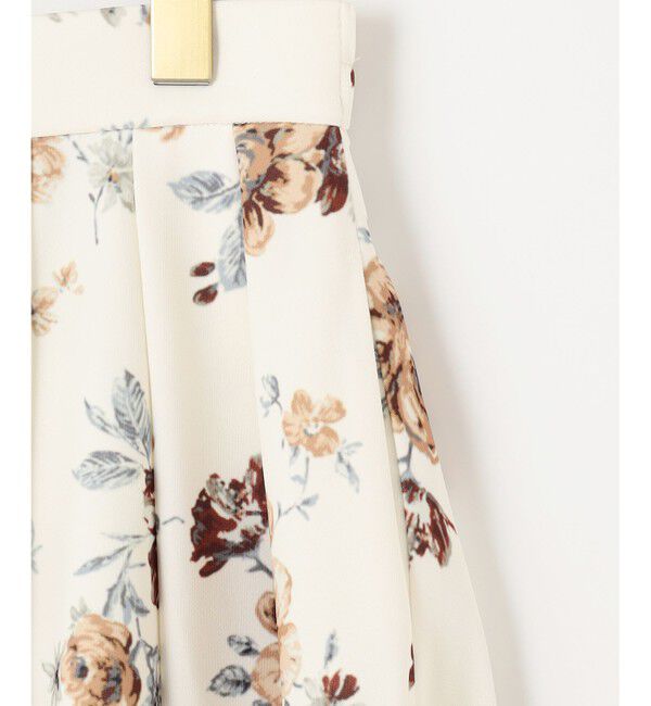 組曲「ローズシックプリント スカート」|スカート|
