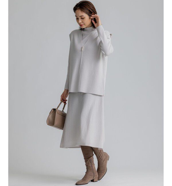 組曲「【2SET・WEB限定】ジレワンピースセット」|スーツ|