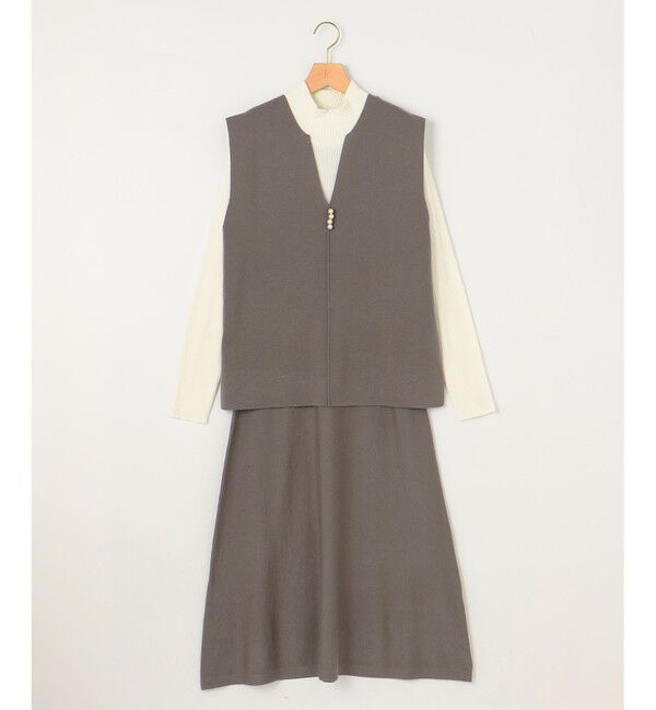 組曲「【2SET・WEB限定】ジレワンピースセット」|スーツ|