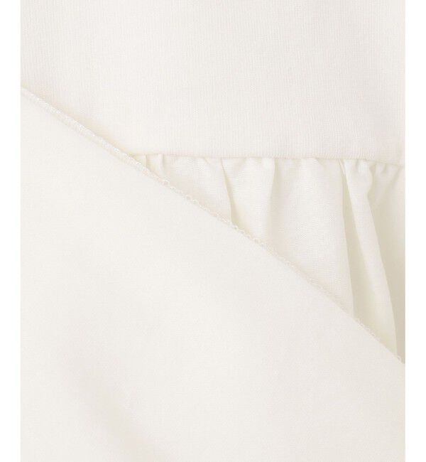 組曲「ストレッチ天竺ティアード ロングＴシャツ」|Tシャツ・カットソー|