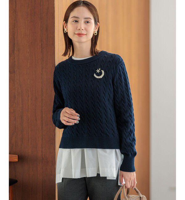 組曲「ストレッチ天竺ティアード ロングＴシャツ」|Tシャツ・カットソー|