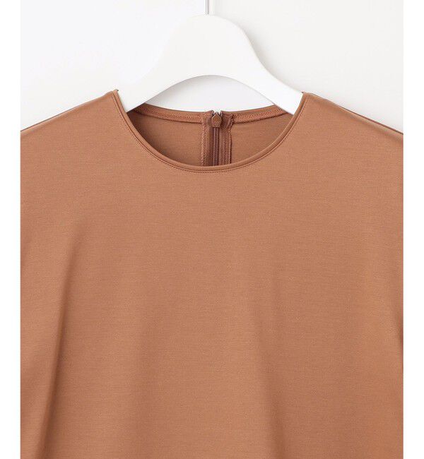 自由区「【洗える】ハイカウントパフスリーブ カットソー」|Tシャツ・カットソー|