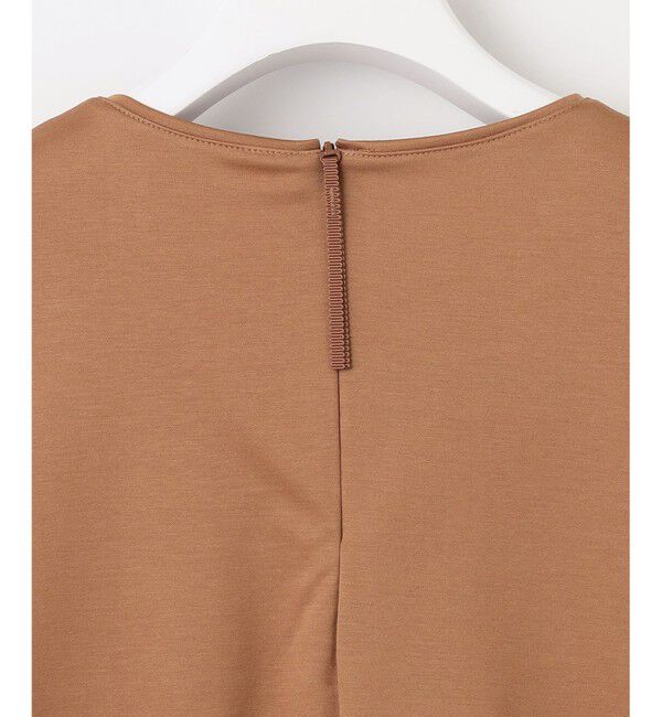 自由区「【洗える】ハイカウントパフスリーブ カットソー」|Tシャツ・カットソー|