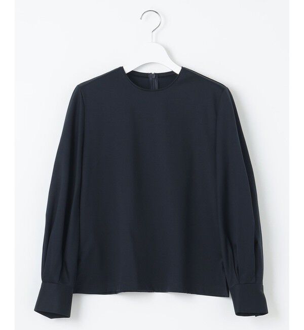 自由区「【洗える】ハイカウントパフスリーブ カットソー」|Tシャツ・カットソー|