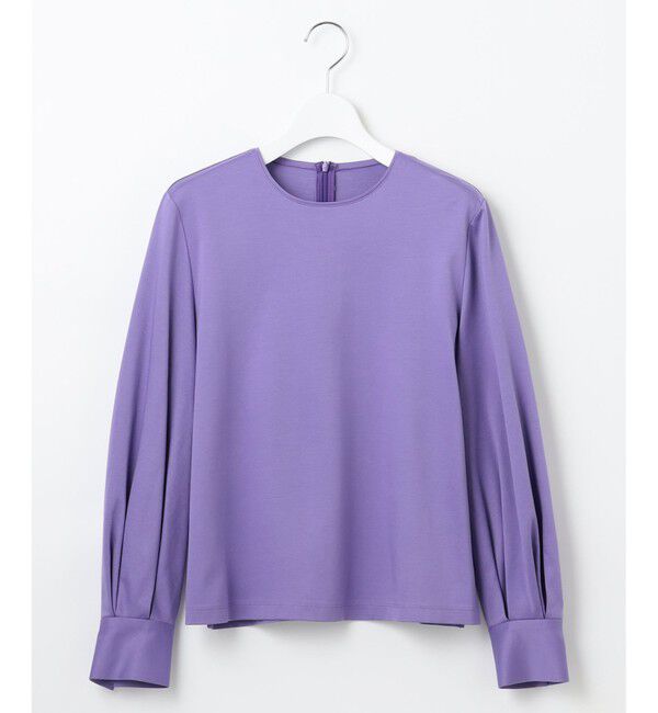 自由区「【洗える】ハイカウントパフスリーブ カットソー」|Tシャツ・カットソー|