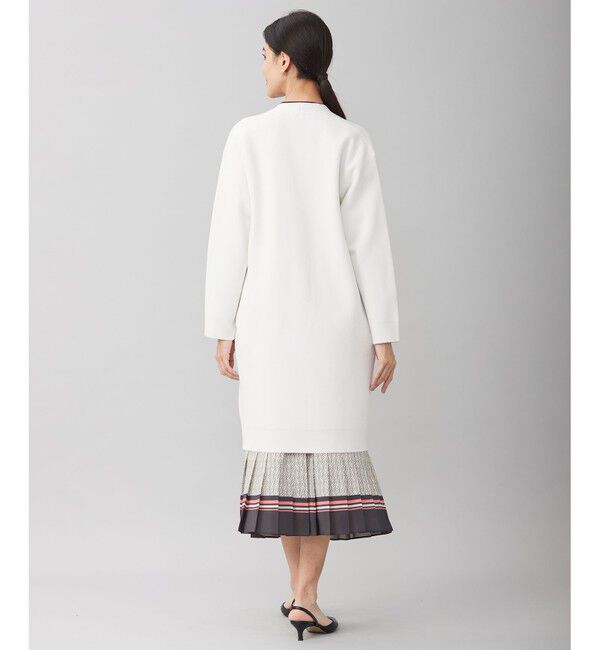 自由区「【洗える】ドライコットンハイゲージニット アウター」|カーディガン|