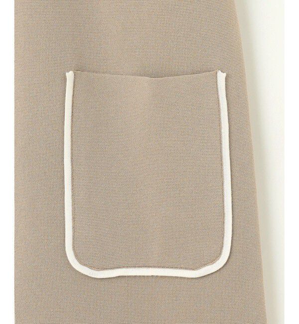 自由区「【洗える】ドライコットンハイゲージニット アウター」|カーディガン|