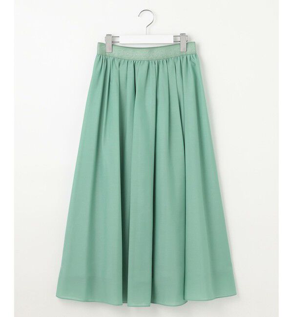 自由区「【ウエストゴム・洗える】シアーギャザー スカート」|スカート|ﾐｽﾄｸﾞﾘ