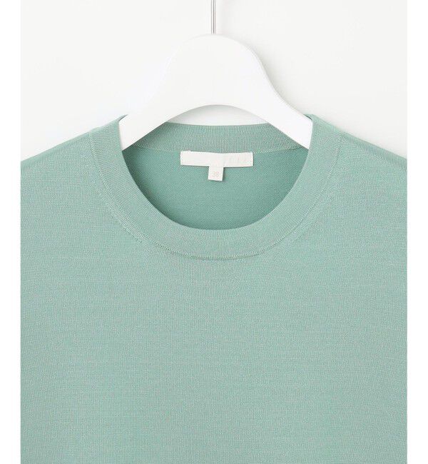 自由区「【アンサンブル対応・洗える】アセテートコットンプルオーバー ニット」|ニット・セーター|