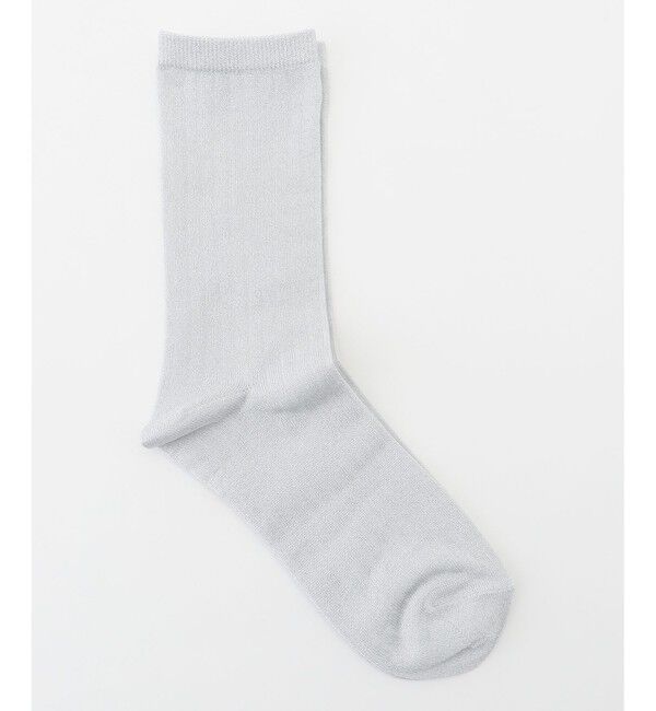 自由区「ラメ ソックス」|ソックス|[新色]ｼﾙﾊﾞ