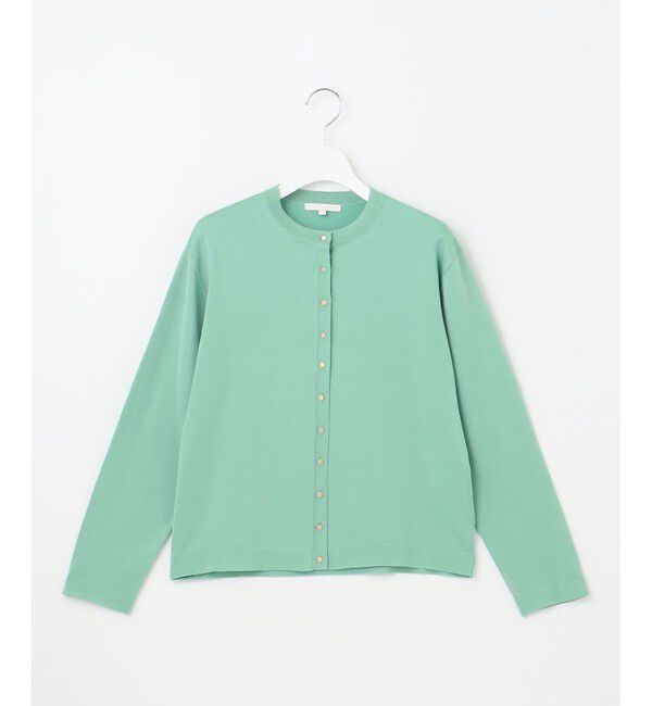 自由区「【アンサンブル対応・洗える】アセテートコットン カーディガン」|カーディガン|