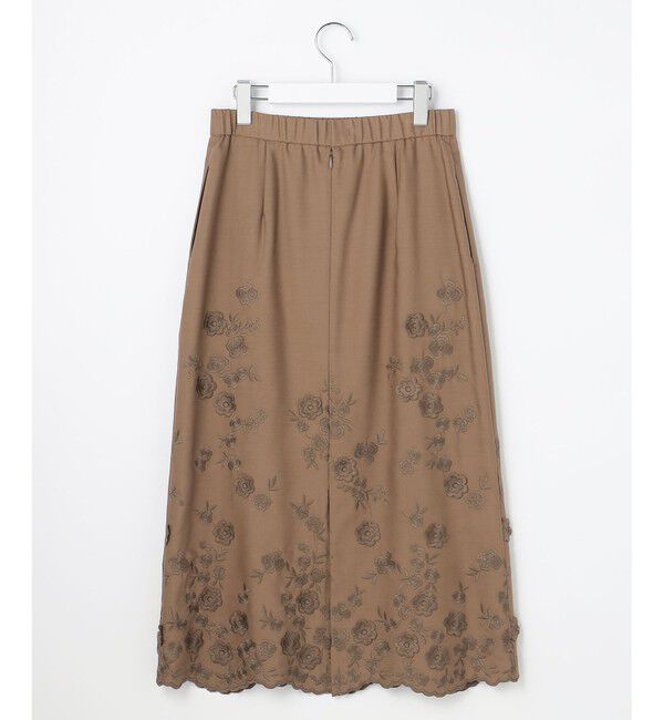 自由区「【SHIHOさん着用】エンブロイダリー スカート」|スカート|