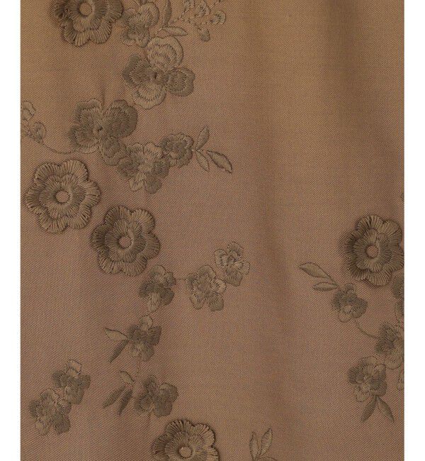 自由区「【SHIHOさん着用】エンブロイダリー スカート」|スカート|