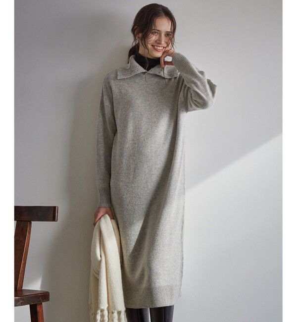 23区「【SLOW/一部店舗限定】ウールナイロンニット ワンピース」|ワンピース|ﾗｲﾄｸﾞﾚ