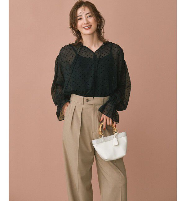 23区「【CLASSY.11月号掲載/洗える】ドライ2WAYストレッチ ワイドパンツ」|その他|