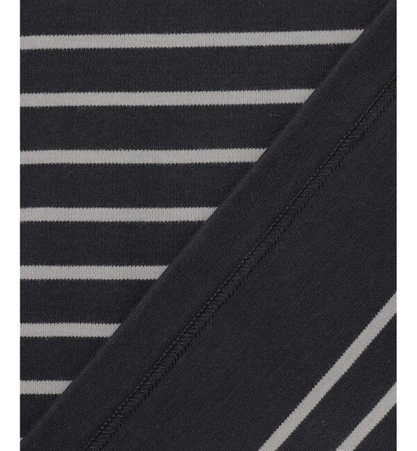 23区「【洗える】Armor-lux クロップドボーダー カットソー」|Tシャツ・カットソー|