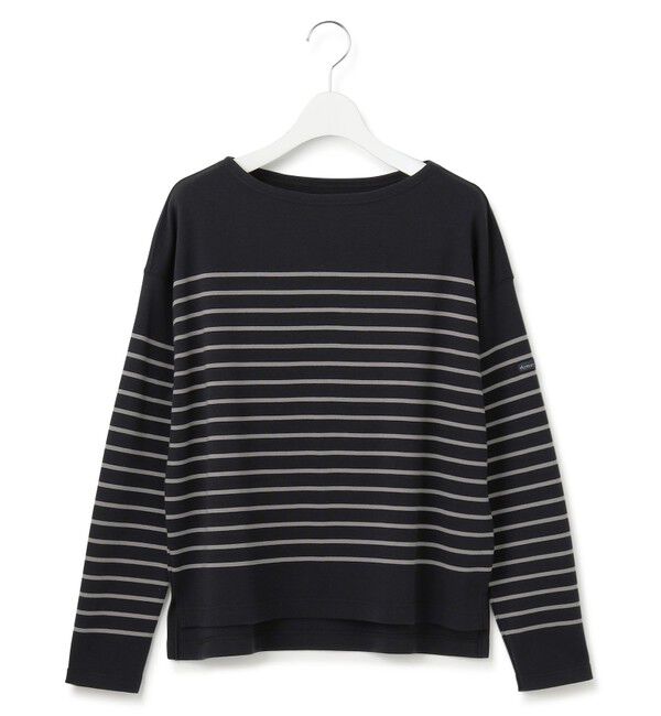 23区「【洗える】Armor-lux クロップドボーダー カットソー」|Tシャツ・カットソー|