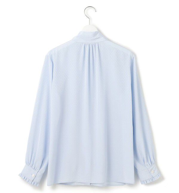 23区「【洗える】ドットドビーデシン ブラウス」|シャツ・ブラウス|