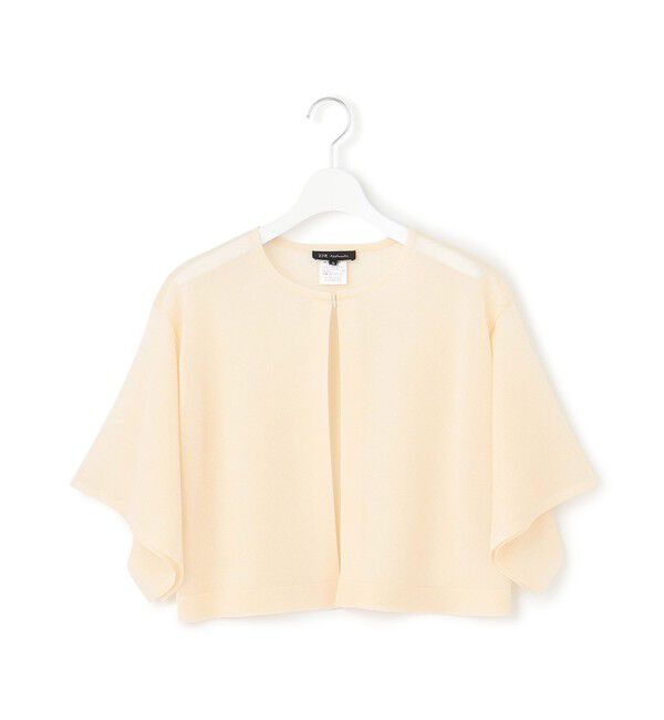 23区「【APPLAUDIR】グロッシーニット ボレロカーディガン」|カーディガン|