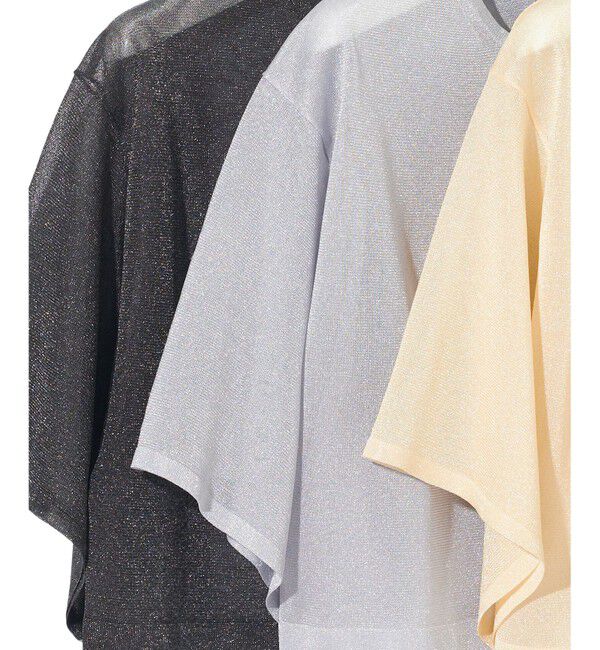 23区「【APPLAUDIR】グロッシーニット ボレロカーディガン」|カーディガン|