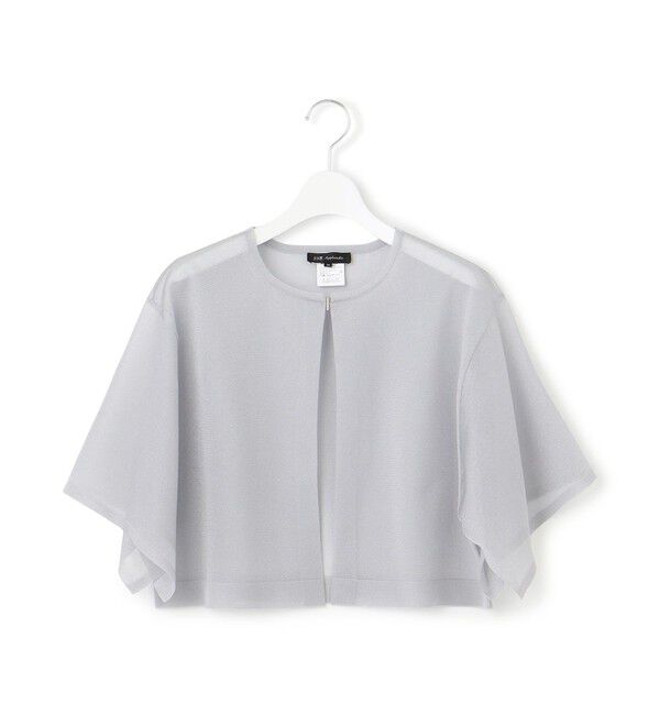 23区「【APPLAUDIR】グロッシーニット ボレロカーディガン」|カーディガン|