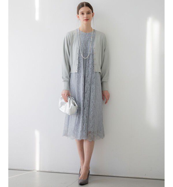 23区「【APPLAUDIR】ブライトフラワーレース ドレス」|ドレス|