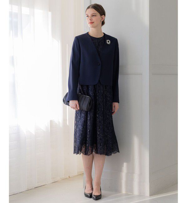 23区「【APPLAUDIR】ブライトフラワーレース ドレス」|ドレス|